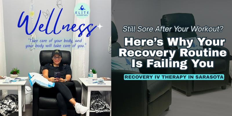 Why Recovery IV Drips Are Every Athlete’s Secret Weapon