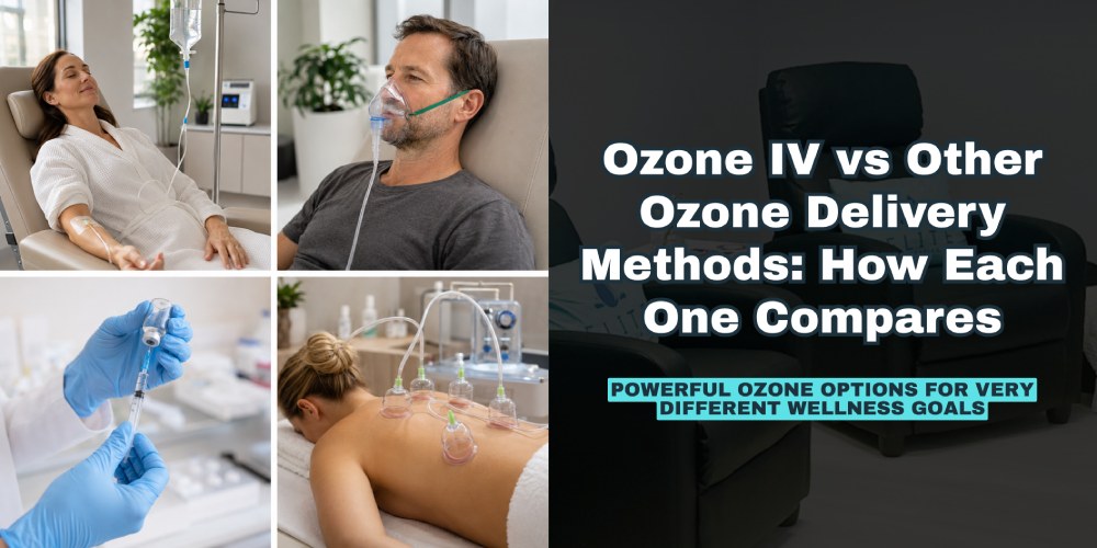 Ozone IV vs Other Ozone Delivery Methods: How Each One Compares