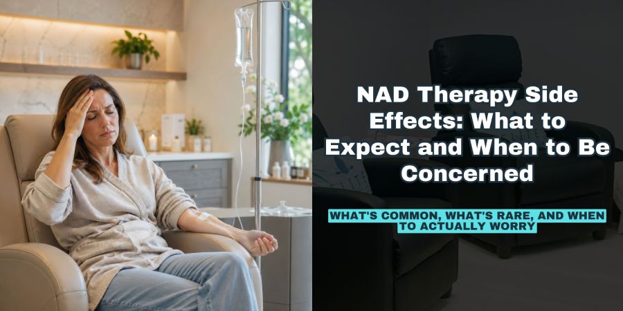 NAD Therapy Side Effects: What to Expect and When to Be Concerned