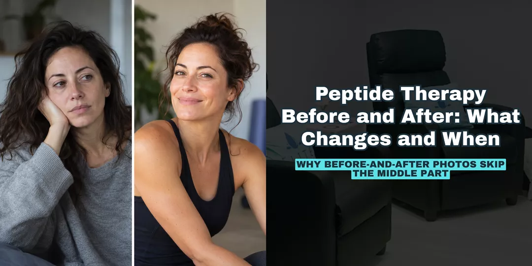 Peptide Therapy Before and After: What Changes and When